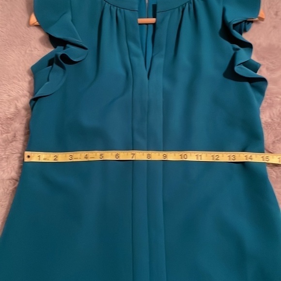 - Vince Camuto NWT gorgeous Teal dress - Picture 15 of 16
